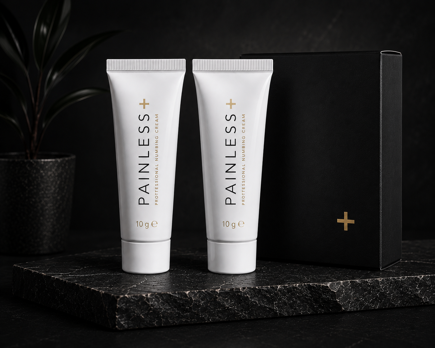 Painless+ – Crème Anesthésiante | Pack Duo 2 Tubes