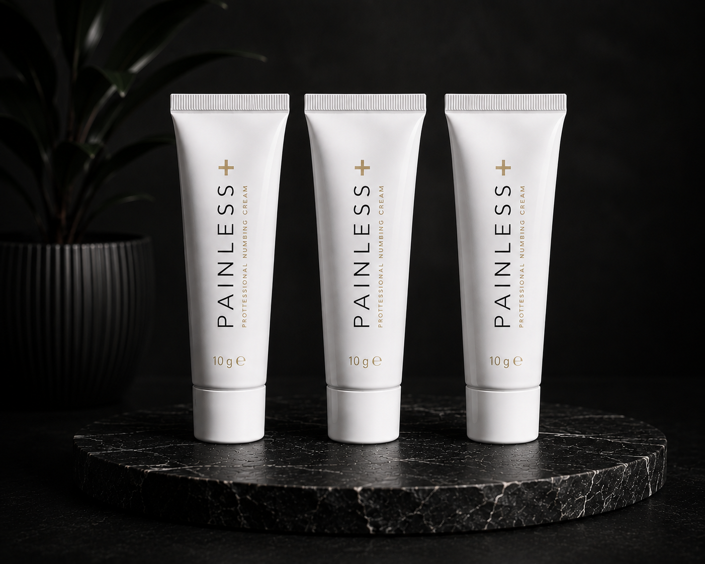 Painless+ – Crème Anesthésiante | Pack Trio 3 Tubes